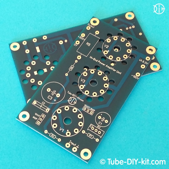 PCB of Tube DIY kit Single Channel Hi-End Low Frequency Amplifier Unit