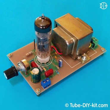 Electronic DIY kit: Class A low frequency amplifier with 3W output power