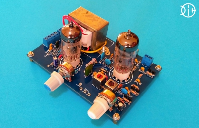 Двухламповый АМ радиоприёмник прямого усиления 1-V-1
