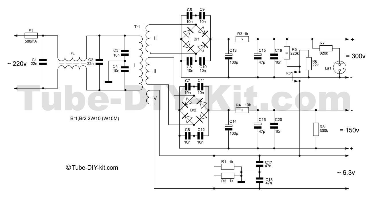 Импульсный блок питания для лампового усилителя своими руками схема